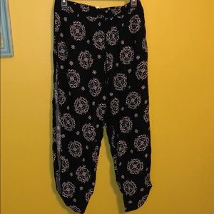 Pattern Palazzo Pants